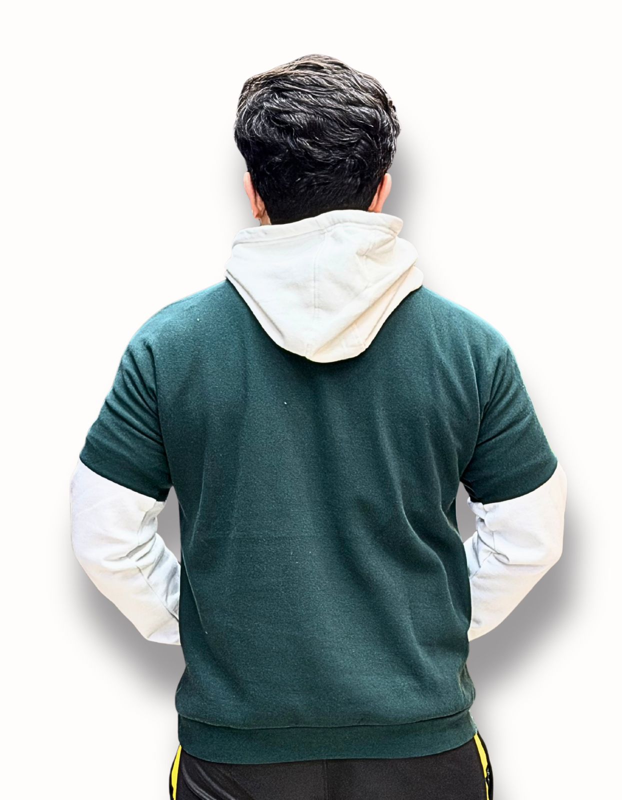 Stay Elevated" Unisex Colour Blocked Hoodie