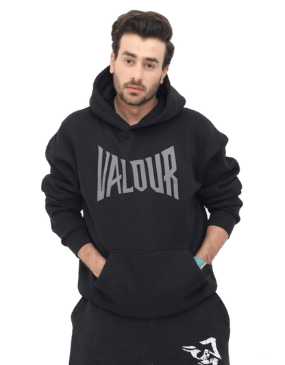 Valour Signature Hoodie – Black