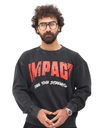 The Impact Sweatshirt – Black Acid Wash