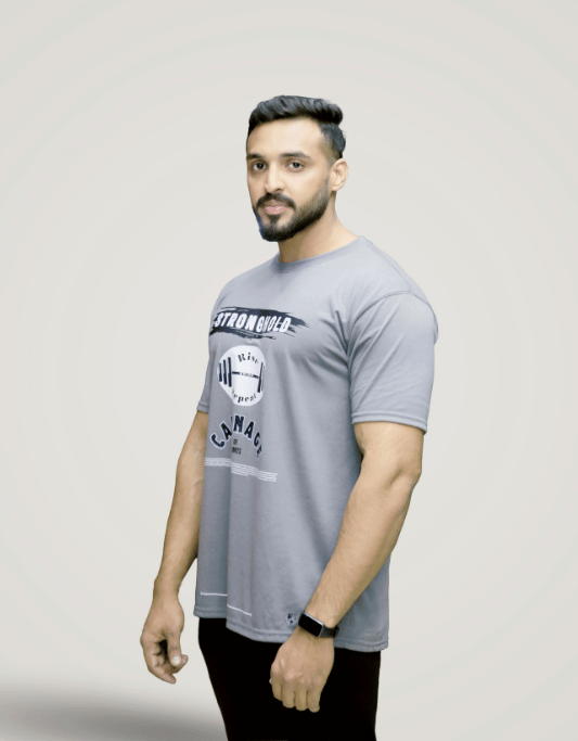 Stronghold Carnage Performance T-Shirt Steel Grey