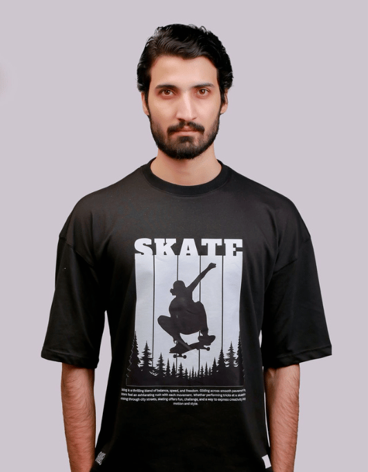 Skate Graphic Oversized T-Shirt