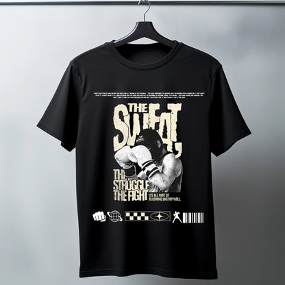 The Sweat Oversized T-Shirt – Black