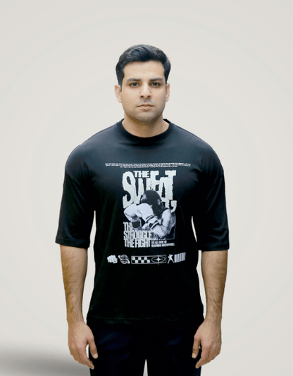 The Sweat Oversized T-Shirt – Black