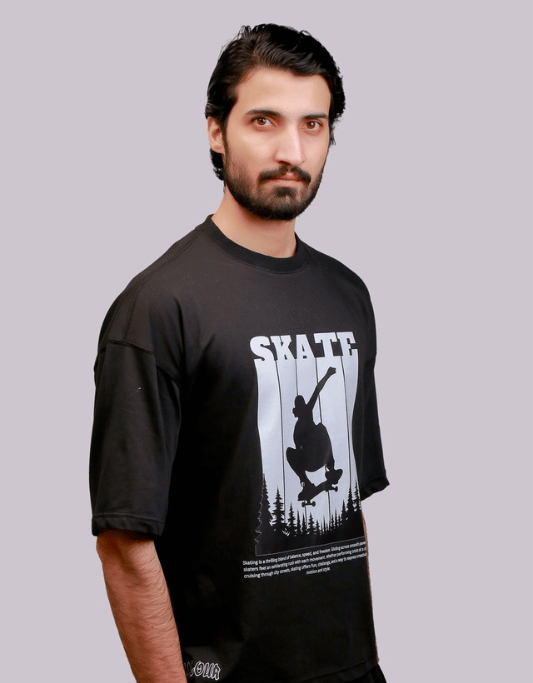 Skate Graphic Oversized T-Shirt
