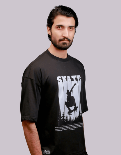 Skate Graphic Oversized T-Shirt