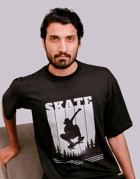 Skate Graphic Oversized T-Shirt