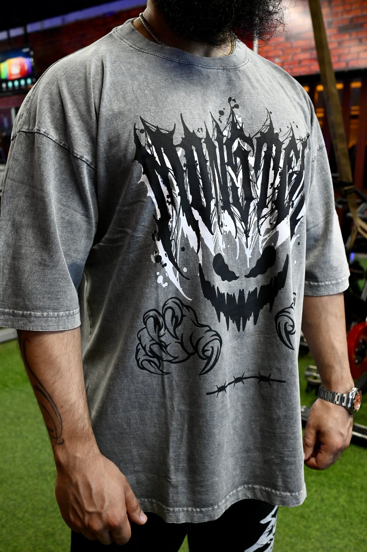Acid Wash Oversized T-shirt