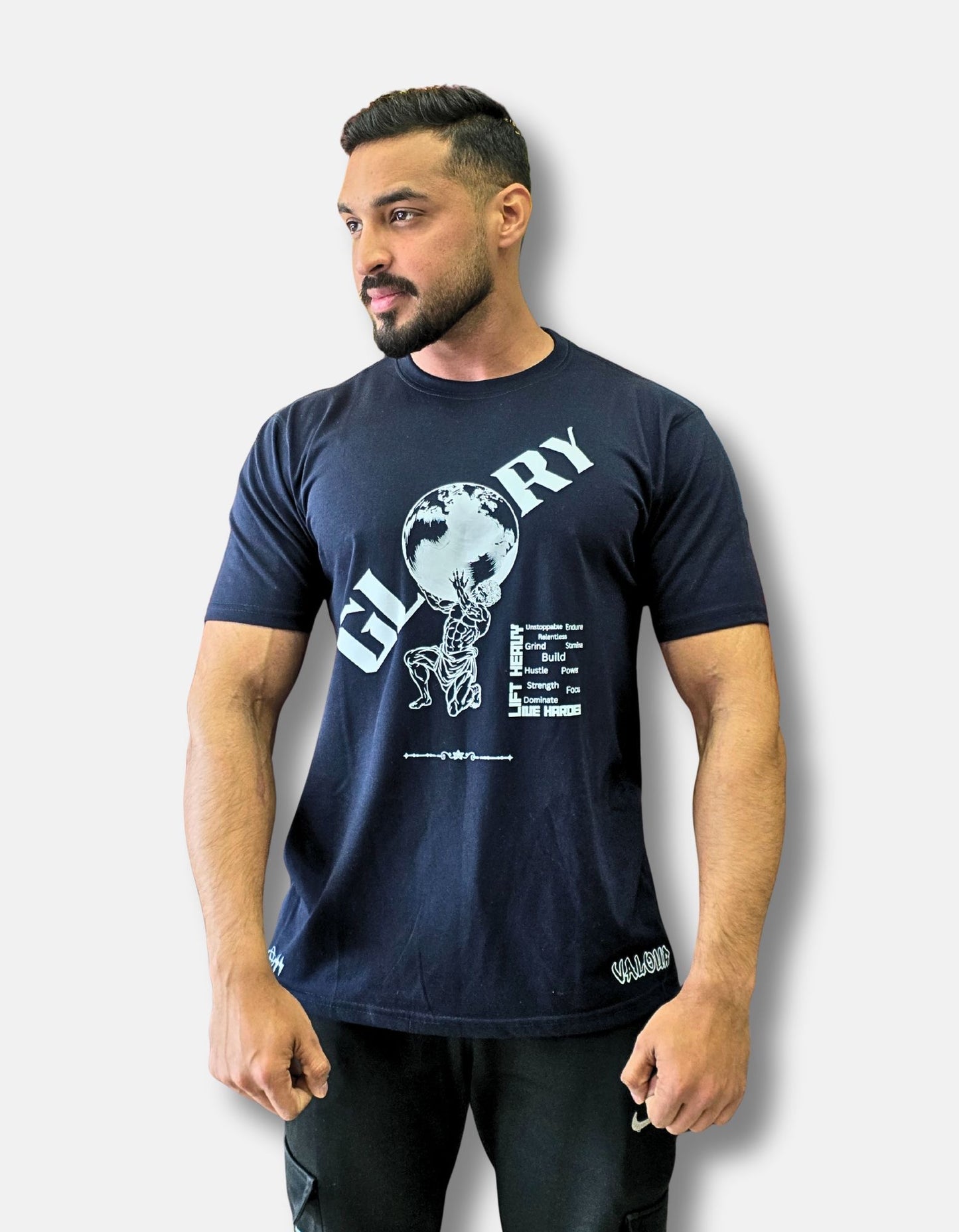 The Glory T-Shirt – Navy Blue