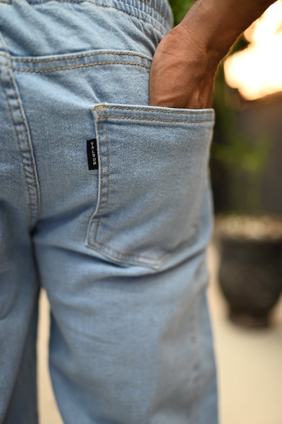 Denim Joggers