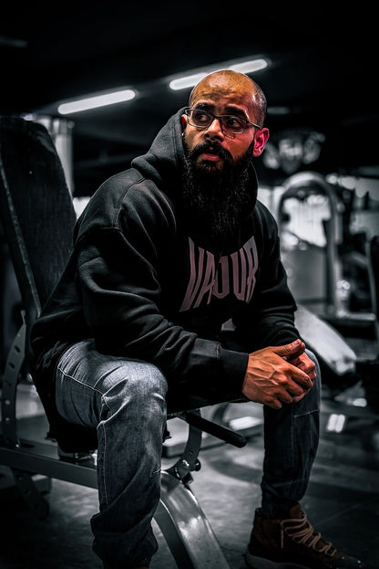 Valour Signature Hoodie – Black