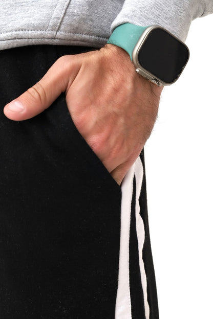 "Valour" Graphic Street Joggers – Black
