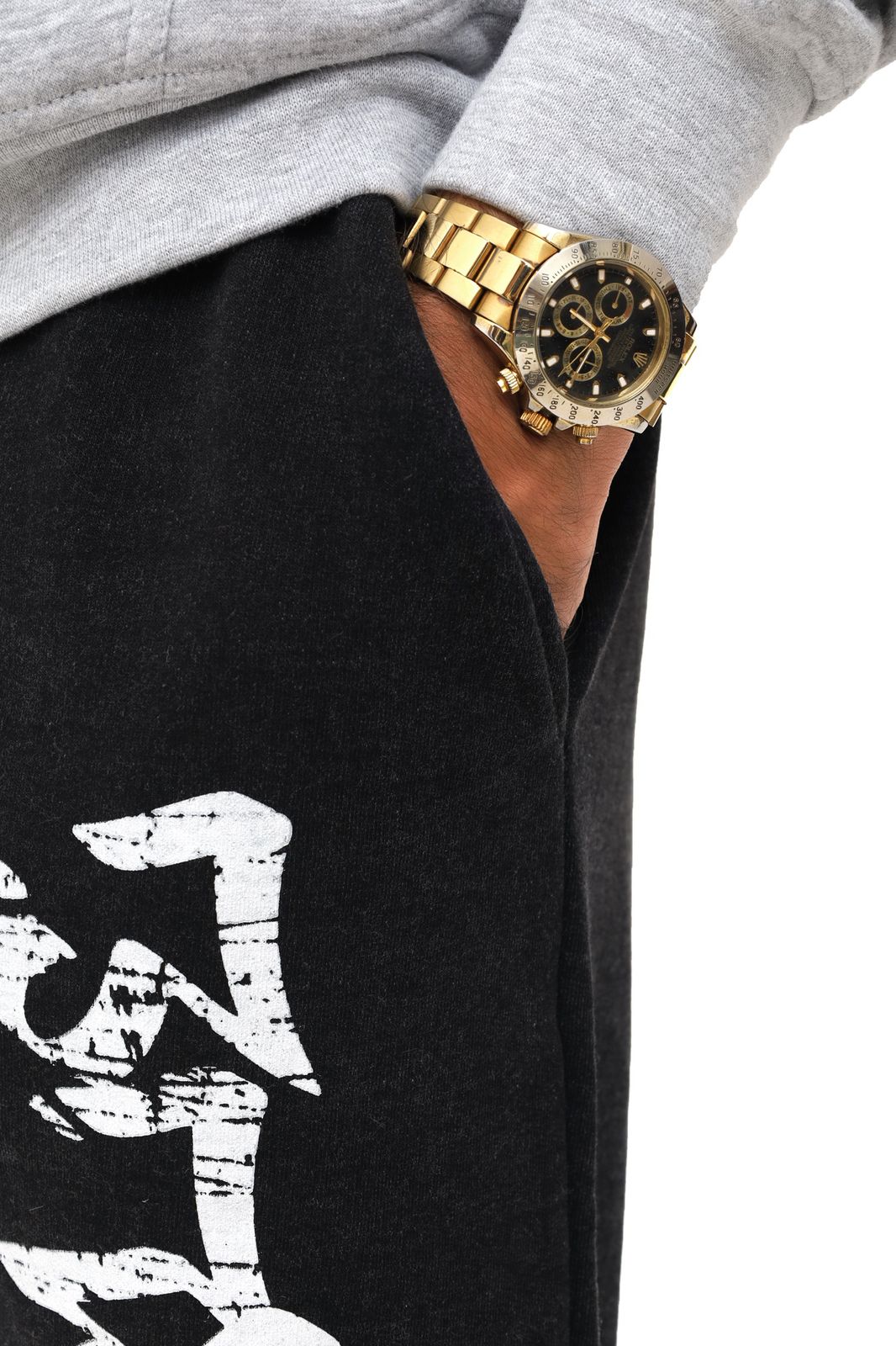 Unbreakable-Acid Wash Baggy Trouser