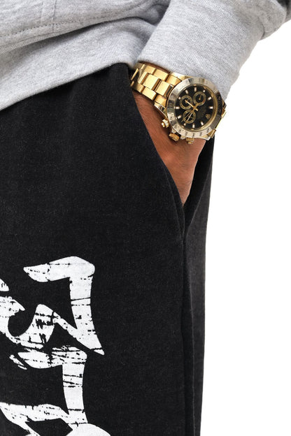 Unbreakable-Acid Wash Baggy Trouser