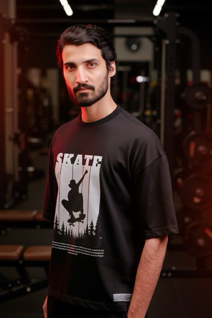 Skate Graphic Oversized T-Shirt