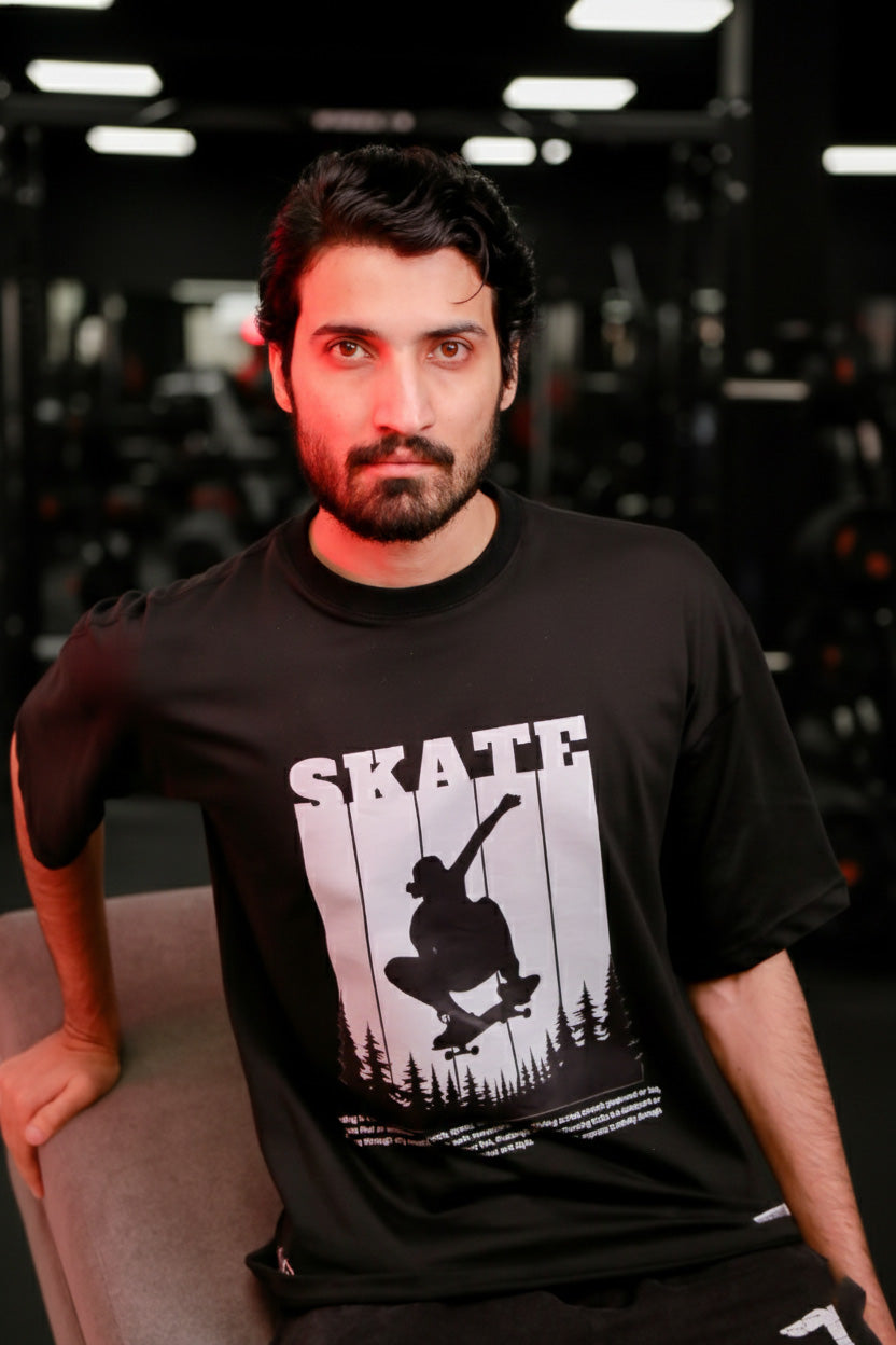 Skate Graphic Oversized T-Shirt